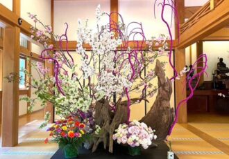 4/4(土)～15(水)第5回個展 假屋崎省吾の世界展『円覚寺山内 佛日庵に桜をいける！』