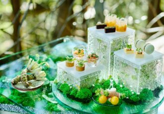 リゾナーレ熱海で期間限定 「水わさび香る新緑のアフタヌーンティー」登場